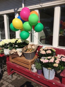 Locavore deltog till vappen-temat med ballonger och annat smått och gott!